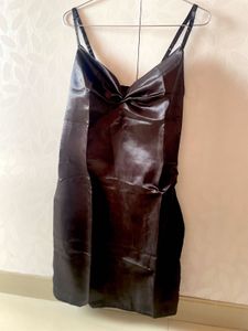 Black Satin Nightwear