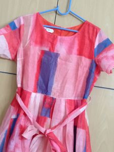 Multicolour Beautiful Frock Dress