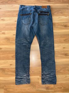 JEEP Embroidered Denim Jeans