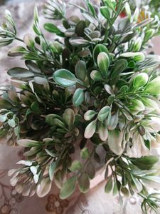 2 Artificial Flower Pots