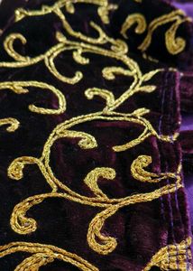 Elegant Velvet Jacket with extra margin