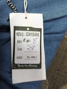 E@08 Size-28 (Sale) Latest Ladies high waist Jeans
