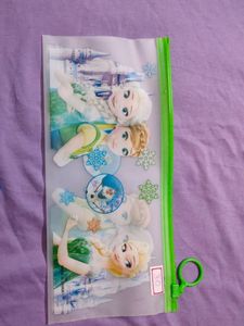 2 Pencil Bags(Plastic Multipurpos Waterproof Pouch