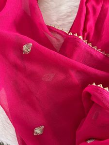 Pink Embroidered Kurta Set