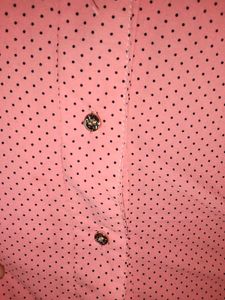 Pink Sleeveless Button Down Top