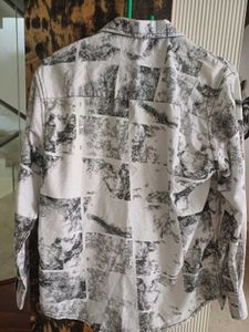 Gini and Jony Boys&#39; White &amp; Black Cotton Sh