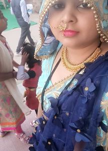 sky-blue lehnga choli with dupatta