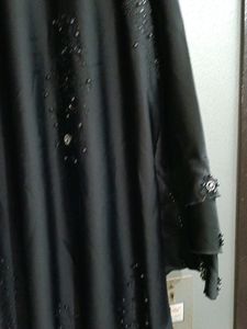 Branded Pearl Work Imported Burqa