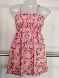 Pink Floral Sundress