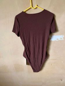 Brown Bodysuit