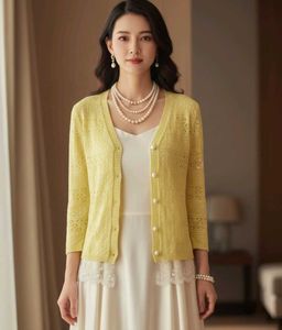 Crotchet Yellow Top