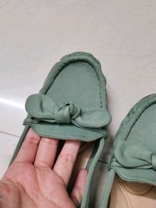 Olive Green Loafer Belly