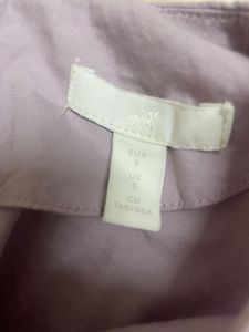 H&amp;M Lilac Mini Dress