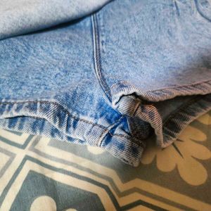 Denim Skort