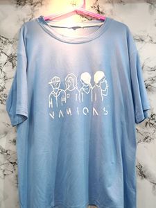 Blue Graphic T-Shirt