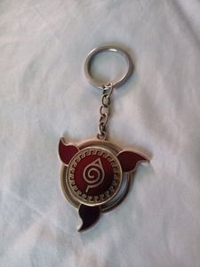 Naruto Anime Leaf Village Spinning Keychain