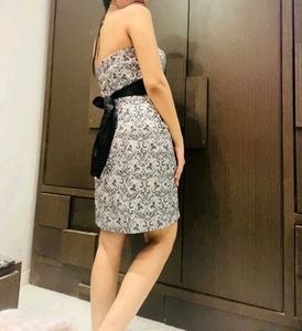 Satin Silk Beautiful Bustier Dress