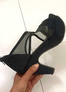 Party Wear Black 🖤 High Heels 👠