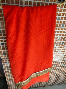 Orange Saree