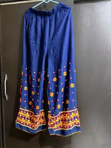 Beautiful embroidered plazzo