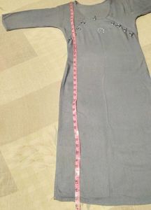 Gray Kurti Set