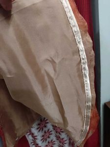 Pure Satin Artwork Dress