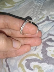 Sterling Silver Eternity Love Band Ring