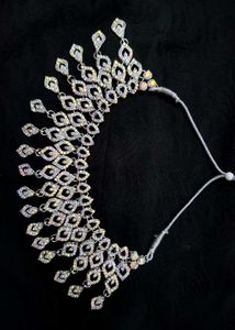 Sparkling Silver Necklace