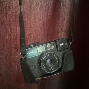 Vintage Yashica MF-2 35mm Film Camera
