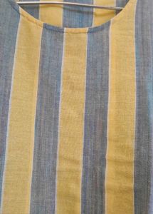 Stylish Striped Linen Top🌼🍃