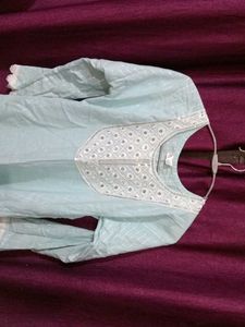 Elegant Embroidered Kurta