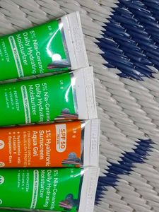 (Pack of 6) The Derma Co. Moisturizers + sunscreen