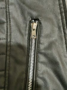 Black Biker Jacket 3