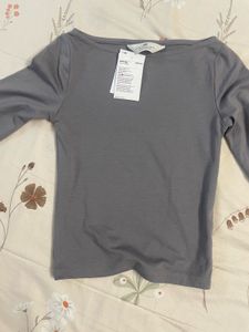 Gray Long Sleeve Shirt