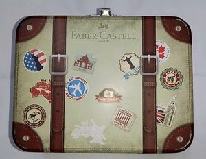 30 Sketchpens Faber-castell Case Coloring Book Kid
