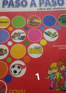 5 Spanish Books,like New