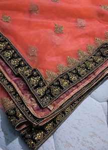 Heavy Kundan Work with Zaari Embroidery  Lehenga