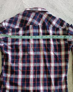 Men&#39;s Shirt Full Sleeves Checkered