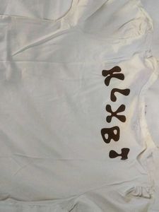 A White Coloured Top