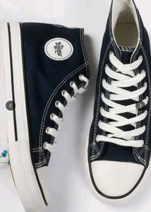 Roadster Navy Blue High-Top Sneakers