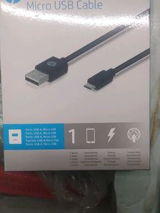 HP USB-A to Micro USB Cable