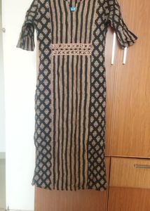 Striped &amp; Patterned Kurti