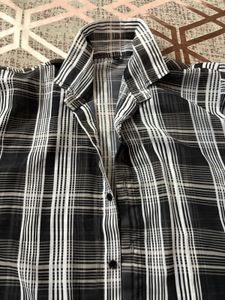 Striped Black &amp; White Shirt