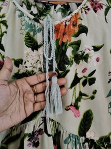 Green Tropical Dress