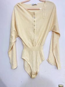 ZARA Bodysuit Top