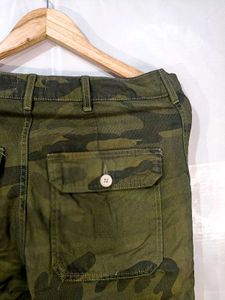 Camouflage Printed Jeans
