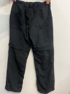 Black Cargo Pant Can Turned Into Bermuda Short