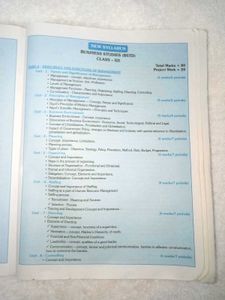 Business Studies Book Class 12