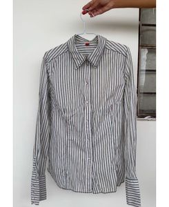 Striped Button-Down Shirt