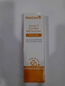 WishCare Vitamin C Milk Sunscreen SPF 50+